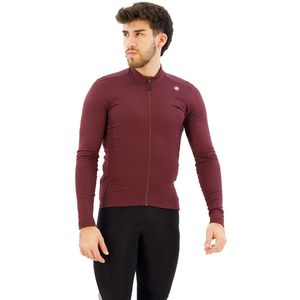 Castelli Espresso Thermal Trui Met Lange Mouwen Rood S Man