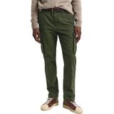 Gant - Cargobroek - Groen - Regular Fit