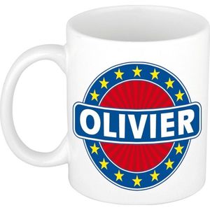 Olivier  naam koffie mok / beker 300 ml  - namen mokken