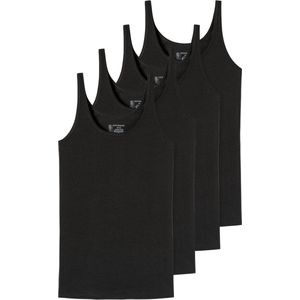 Schiesser Dames onderhemd 4 pack 95/5 organic cotton