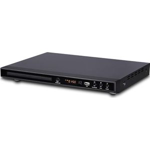 Dvd Speler Met HDMI - Geschikt Voor Divx Ultra, Mpeg1, Mpeg2, Mpeg4 - Full Hd - Regiovrij - Inclusief HDMI En Afstandsbediening - Dvd En Cd Speler - Usb - Inclusief Afstandsbediening - Dvd Films