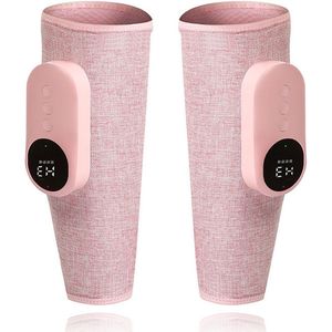 longziming -Draagbaar Beenmassageapparaat – 3 Modi en 3 Intensiteitsniveaus – Comfortabel en Verstelbaar Ontwerp met Klittenbandsluiting – Lichtgewicht en Gebruiksvriendelijk