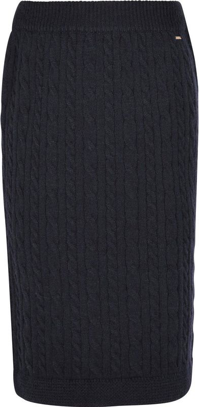 DreiMaster - Rock - Gebreid - Kabelpatroon - Elastische Tailleband