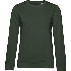 Organic Inspire Crew Neck Sweater Women B&C Collectie Forest Green maat S