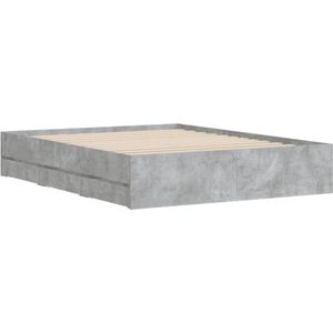 vidaXL-Bedframe-met-lades-bewerkt-hout-betongrijs-150x200-cm