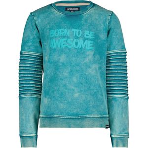 4PRESIDENT Sweater jongens - Blue Coral - Maat 92 - Jongens trui