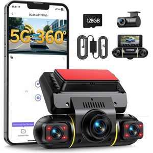 Dashcam voor auto voor en achter – Dual dashcam – Voor- en achtercamera – Autocamera – Full HD dashcam – Dashcam met nachtzicht – Dashcam met bewegingssensor – Groothoeklens – Parkeermodus – Loop recording – Dashcam met SD-kaart