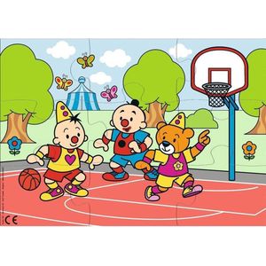 Studio 100 Legpuzzel Bumba Basketbal 32 X 22 Cm Blauw 9 Stuks