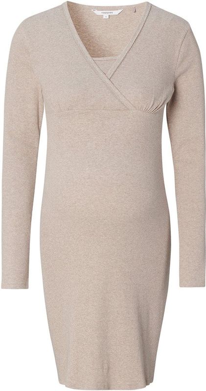 Noppies - Alisa - Jurk - Zwangerschap - Zwart - Katoen