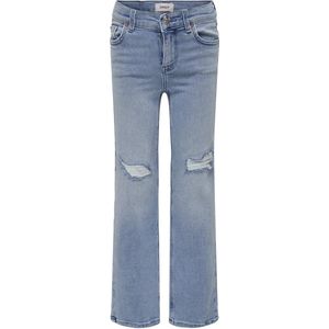 ONLY KOGJUICY WIDE LEG DEST DNM CRO557 Meisjes Jeans - Maat 116