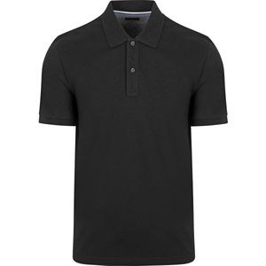 OLYMP - Poloshirt Piqué Zwart - Modern-fit - Heren Poloshirt Maat XL