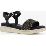 Tamaris dames sandalen met gouden details - Maat 42 - Extra comfort - Memory Foam