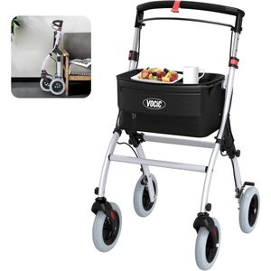 Opvouwbare Rollator - Lichtgewicht - Voor Thuis - Maximaal 56 cm Breedte