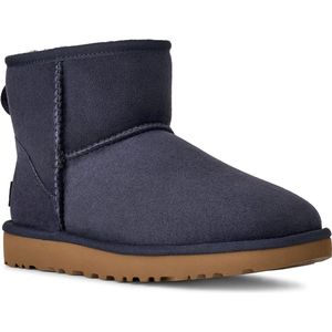 UGG - W Classic Mini II - Enkellaarsjes - Blauw - Polyester