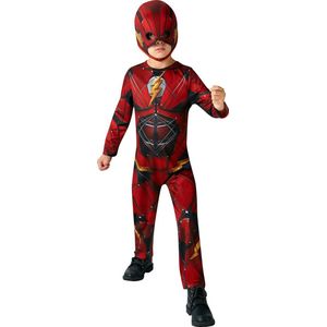Rubies - The Flash Kostuum - The Flash Kostuum Kind - Rood, Geel, Zwart - XL - Carnavalskleding - Verkleedkleding