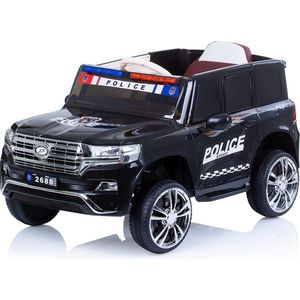 Chipolino Police Patrol - Elektrische kinderauto - 12 V - Met accu - Bluetooth en Afstandbediening - 3 snelheden - Politie auto - Leren zitje