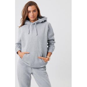 Hoodie Björn Borg Women Centre Hoodie Light Grey Melange