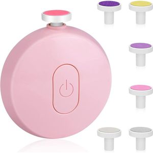 6-in-1 Stille en Veilige Elektrische Nagelvijl voor Pasgeborenen - Babynagelverzorging - Cadeau voor Baby's .