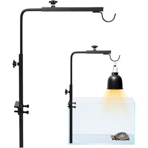 Verstelbare lampstandaard voor reptielenhabitat - Voor schildpadden, spinnen, gekko's en hagedissen