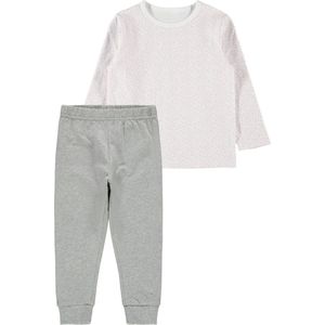 Name it Meisjes Pyjamaset - Bright White - Maat 104