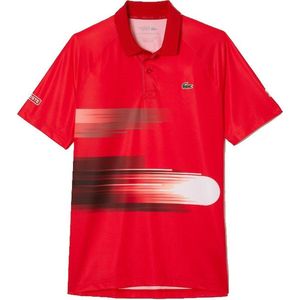 Lacoste Sport Polo Shirt x Novak Djokovic-poloshirt heren rood - L