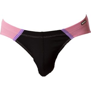 Barcode Berlin Avas Swim Brief Black-Rose-Lila
