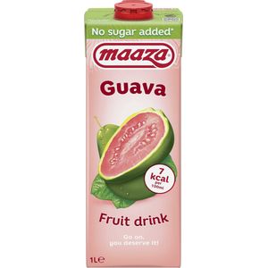 Maaza - Sap - Guava - No Sugar Added - 6 x 1L
