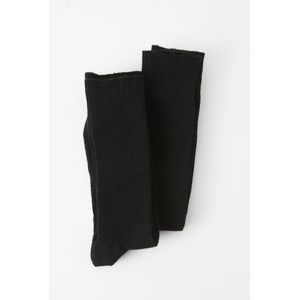Damart - Set van 2 paar sokken van mix van wol en Thermolactyl - Dames - Zwart - 39/41