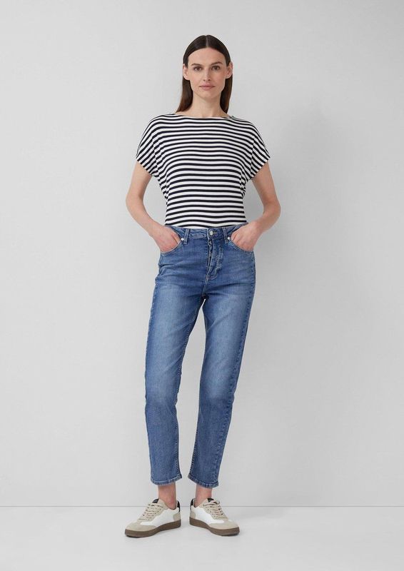Jeans - Casual Boyfriendjeans - Relaxte Pasvorm - Taps Toelopende Pijpen