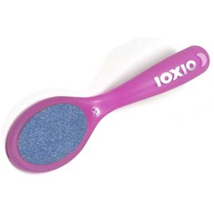 IOXIO Soft Touch-Keramische Voetvijl - Dubbelzijdig: Fijn & Grof - 18,5 cm - Transparant Pink