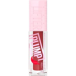 Maybelline - Lifter Plump - Lip Plumping lipgloss - langdurig vollere lippen - verwarmende sensatie met 5% Maxi-Lip™ en chilipeper - Hot Chili - 5,4 ml