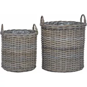 Trap-Organizer-Mand, L-vormige Trap-Organizer Met Handvat, Opvouwbare Trap-Opbergmand Van Katoen Linnen Trap Opbergmand Voor Tapijt En Houten Trappen