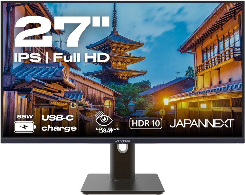 Bureaumonitor - JN-IPS27FHDR-C65W-HSP - 27 inch - FULL HD - 100 Hz