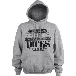 South Park Wade Through The Dicks Hoodie Heather-Grey-S