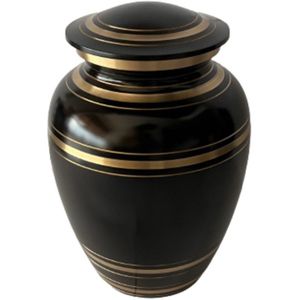 Midi urn Black Onyx 14482B  Verdeel urn - Dieren-urn.