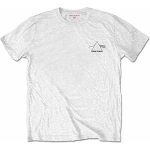 Pink Floyd - DSOTM Prism Heren T-shirt - 2XL - Wit