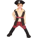 Boland - Kostuum Piraat Rocco (3-4 jr) - Kinderen - Piraat - Piraten