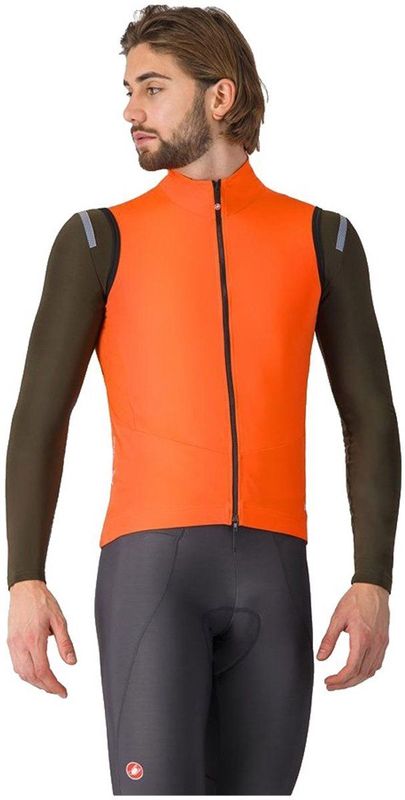 Castelli - Perfetto Air - Gilet - Oranje