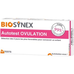 BioSynex Ovulatietesten - 2 STUKS x10 - LH Detectie - Snel Resultaat - 99% Betrouwbaar