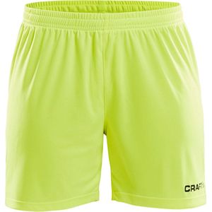 Craft Squad Keepersshort Sportbroek - Maat L  - Vrouwen - Geel