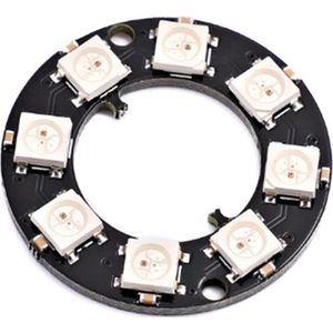LED NeoPixel Ring 32mm - 8x WS2812 5050 RGB LEDs met drivers