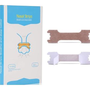 Neuspleisters - Neusstrips - Anti-Snurk Strips - Anti-Snurk Pleisters - Neusspreider - Ondersteuning Ademhaling - Hulpmiddel tegen Snurken