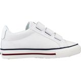Victoria - Sneaker - Witte - Canvas - Velcro - Bumperneus