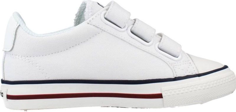 Victoria - Sneaker - Witte - Canvas - Velcro - Bumperneus