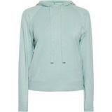 usha - BLUE LABEL - Trui - Mintgroen - Raglanmouwen - Capuchon
