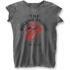 The Rolling Stones - New York City 75 Dames T-shirt - M - Grijs