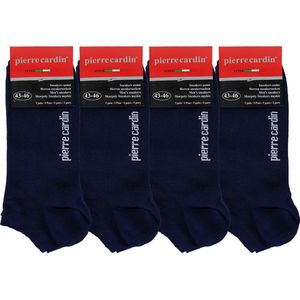 Pierre Cardin Heren Sneakersokken - 12 Pack - Navy - Maat 43-46