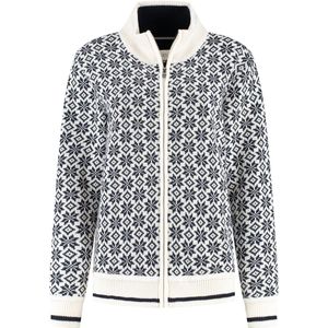 MGO Lou Dames - Outdoorvest - Noors patroon - Navy