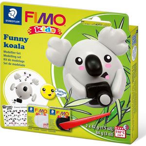 FIMO kids - ovenhardende boetseerklei - funny kits set - ""funny koala