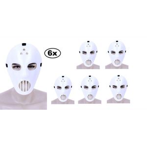 6x Masker Scary  ijshockey